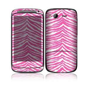  HTC Desire S Decal Skin   Pink Zebra 