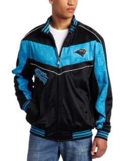   Marketing NFL Mens Carolina Panthers Lateral Track Jacket: Clothing