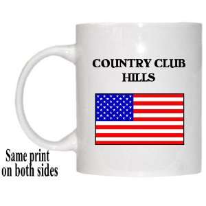  US Flag   Country Club Hills, Illinois (IL) Mug 