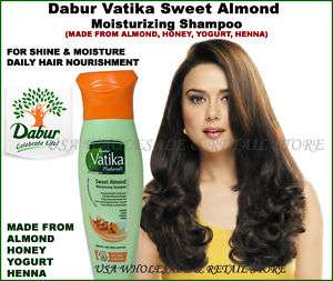 Dabur Vatika Sweet Almond Hair Moisturizing Shampoo USA  