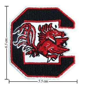 3pcs South Carolina Gamecocks Logo Embroidered Iron on Patches Kid 