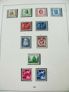 Germany Stamp Collection Linder Album  