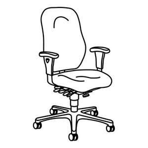  HON 7800 Series 7808 High Performance Task Chair: Office 