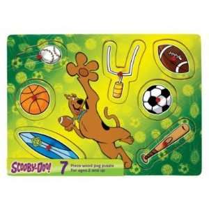  Scooby doo! Peg Puzzle   Sports: Toys & Games