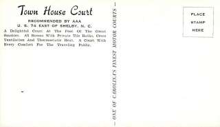NC SHELBY TOWN HOUSE COURT EARLY R13865  