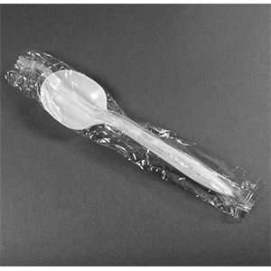   Weight White Plastic Soup Spoon 1000 / CS