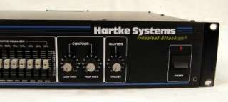 Hartke HA3500 350 Watt Rackmount Hybrid Bass Amplifier Head Tube 