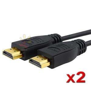 Pack 10 Ft 3m V 1.4 HDMI Cable With Ethernet 3D For 1080p HDTV PS3 