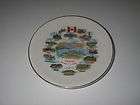 WORLDs FAIR 1967 Expo 67 Montreal Canada Plate Souvenir