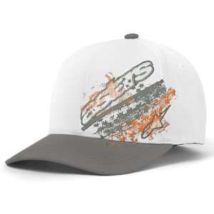  Alpinestars Freedom Flexfit Hat , Color Gray, Size Lg XL 