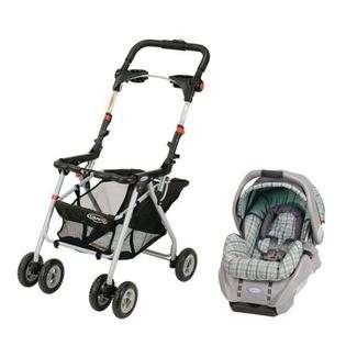   SnugRider Stroller Frame & SnugRide Infant Car Seat Combo   Wilshire