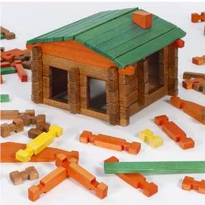 Deluxe Log Building Set  Toys & Games  