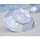 Solar Guard 6 ft Solar Guard Dual Canopy Beach Umbrella   UPF 150 