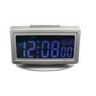  CLOCKS Geneva Clock 3451E Elgin 1.8 in. LCD Day & Date Alarm Clock 