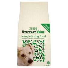 Tesco Everyday Value Complete Dog Food 2.5Kg   Groceries   Tesco 