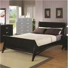 Coaster Eleanor Queen Sleigh Bed with Elegant Curved Side Rails by 
