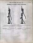 1912 AD Water Well Windmill Hand Pumps Lift Force