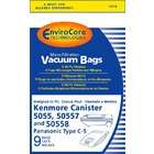   Vacuum Cleaner Bags. Fits Styles 50558, 5055, 50557. 9 Bags