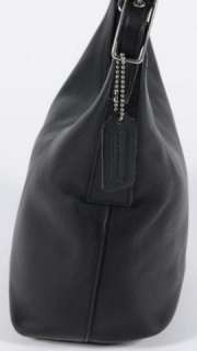 Coach Black Bucket Classic Leather Shoulder Bag Legacy West Hobo 9823 