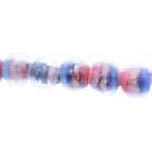 AMG  Beads Lampwork Beads   Lampwork Glass  Clear/Red/Gold/Blue : Ball 