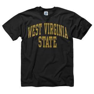   West Virginia State Yellow Jackets Black Arch T Shirt at 