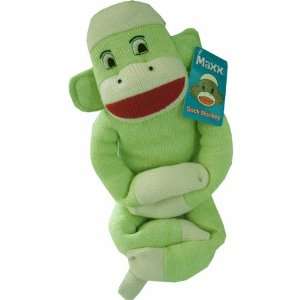  Maxx the Sock Monkey Light Green: Toys & Games