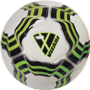 Vizari New Geo TPU Soccer Balls WHITE/GREEN/BLACK 3  