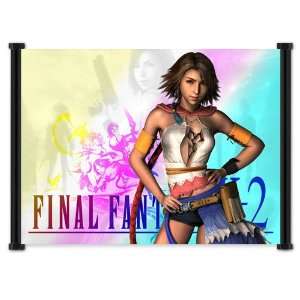  Final Fantasy X 2 Game Fabric Wall Scroll Poster (21x16 