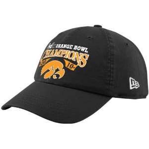   Black 2010 Orange Bowl Champions Adjustable Hat 