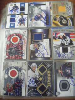 RANGERS BRIAN LEETCH THEO FLEURY PETR NEDVED SIGNED QUAD JERSEY CARD 