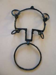 Antiq Snaffle Ring Horse Bit Iron Hand Forged Very Old  