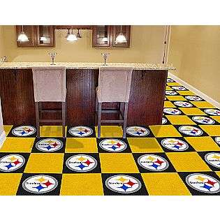   Steelers Carpet Tiles  Fanmats For the Home Rugs Carpet Tiles