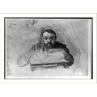 Historic Print (M) Henri Matisse   self portrait, 16 x 20in  Library 