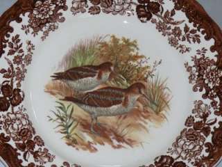 Royal Worcester Game Plate Birds Pallisy England  