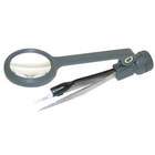 Carson MagniGrip LED Lighted Magnifying Tweezers: 4x (606488)