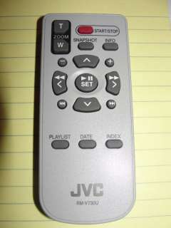 JVC RM V730U Camcorder Remote Control BIN FREE SHIPPING  