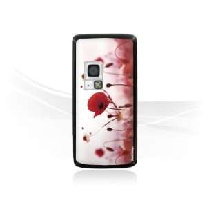  Design Skins for Nokia 6280/6288   Red Flowers Design 