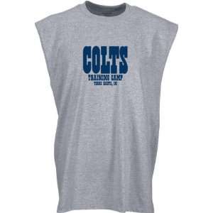   Indianapolis Colts Grey Trenches Training Camp Sleeveless Tee Sports