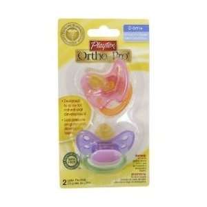   Playtex Baby Older Baby Ortho Pro Latex Pacifiers 6m+, 2ct Baby