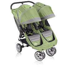 Baby Jogger 2010 City Mini Double Stroller   Green/Grey   Baby Jogger 