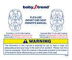 Baby Trend Flex Loc Infant Car Seat   Gabriella   Baby Trend 
