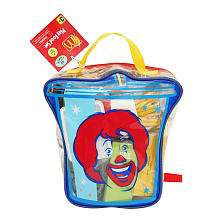 Just Like Home 37 Piece McDonalds Playfood Backpack   Soda Cup 