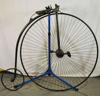 Antique 1880s Highwheeler Penny Farthing vintage bicycle bike  