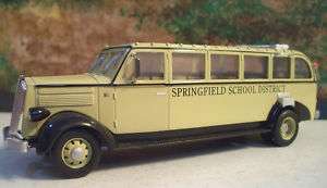 48 1936 White 706 Bus Springfield School District  