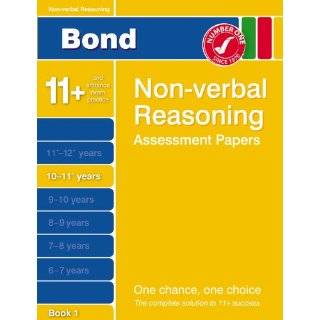 Bond Fourth Papers in Non Verbal Reasoning 10 11+ Years (Bond 
