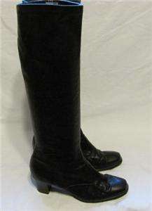 Vintage Joyce Tall Leather Dress Boot Women sz 5  