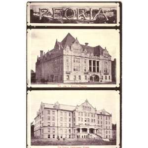   Hospital and the Proctor Endowment House   Peoria Illinois Everything
