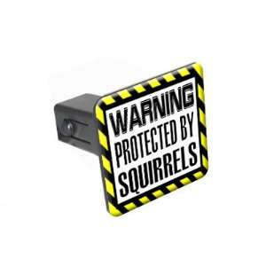 Protected By Squirrels   1 1/4 inch (1.25) Tow Trailer Hitch Cover 