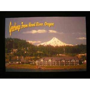Hood River Inn, Oregon, Postcard Mountain View