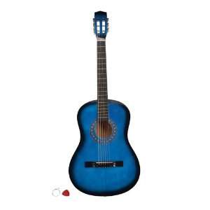  38 Acoustic Guitar Blue Musical Instruments